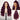 Plum 13x6 Three Go Glueless Wigs 26 Inch