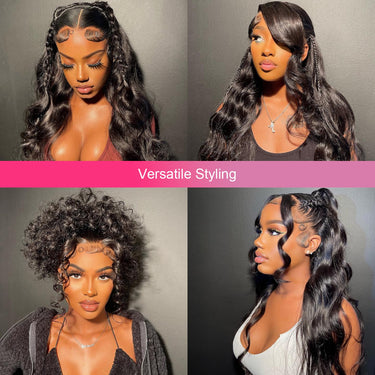 Megalook 360 Lace Frontal Wig Brazilian Straight Virgin Hair Lace Wigs 180% Density