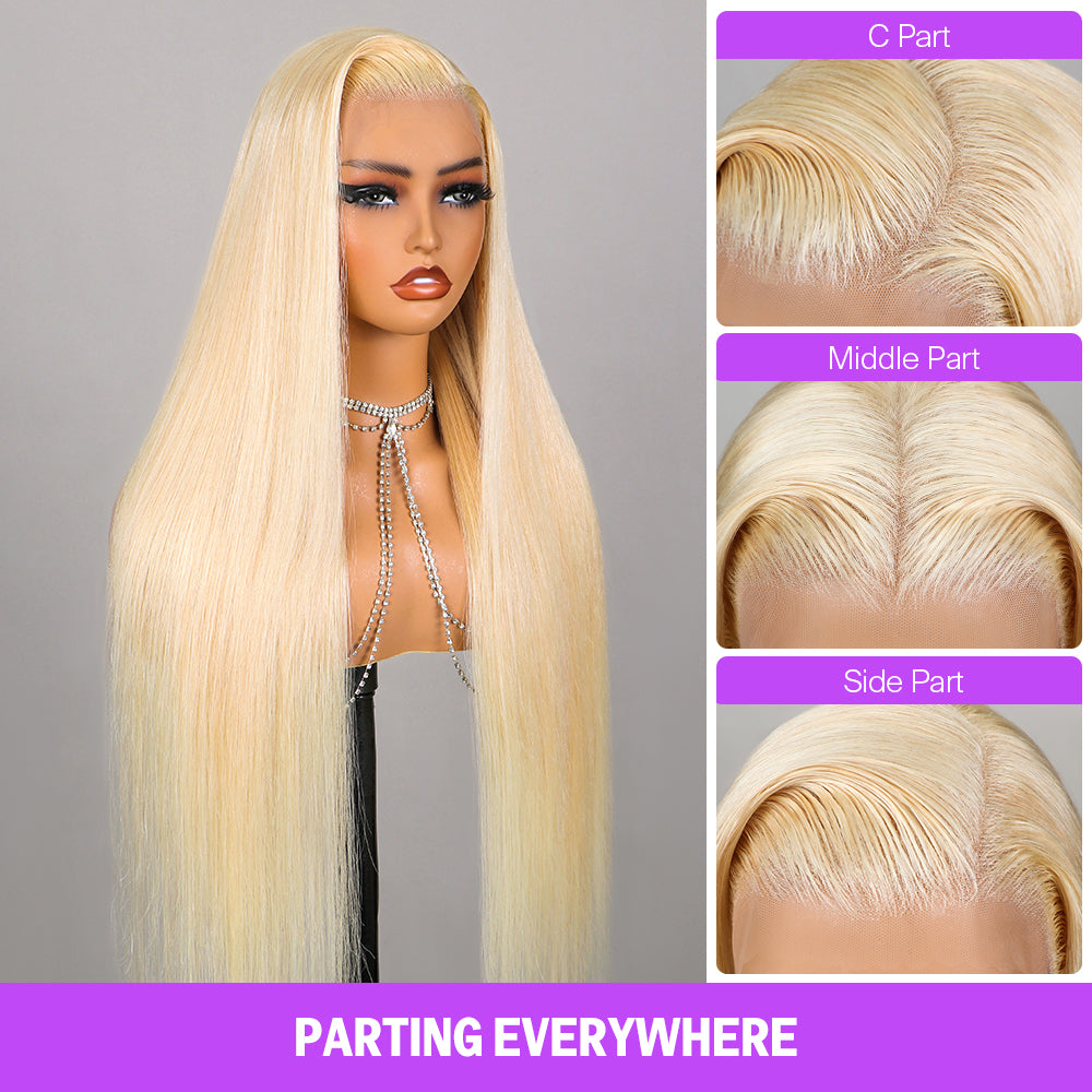 613 Blonde Lace Front Wig Parting Everywhere