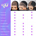 6x5 13x4 6x6 Wig Cap Difference