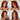 Megalook 13x4 Lace #33 Reddish Brown/#4 Choclate Brown Color Straight Short Bob Lace Frontal Wigs