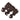 Megalook_4_Choclaote_Brown_3_Bundles_With_13x4_Lace_Frontal_100%_Human_Hair