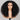Megalook 6 Inches Deep Part Wigs Jerry Curly Natural Black 100% Human Hair Wig