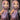 Ash Purple Straight 13x6 Three Go Glueless Wig Model Show