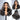 Blonde Highlights On Black Body Wave Lace Front Wig Real Show