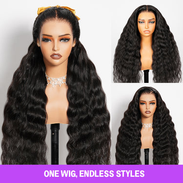 Megalook Bohemian Curl 13x6 Three-Go™ Glueless Full Lace Frontal Wig With Elastic Drawstring Pre-All Wig