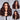 Dark Auburn Brown With Ginger Highlights Wig Real Show
