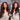 Dark Auburn Brown With Ginger Highlights Body Wave Wig Model