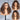 Brown Wig With Highlights Wand Curl Glueless Wig Different Styles