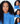 Perruques Jerry Curly V Part sans colle Megalook avec cordon de tirage invisibile noir naturel sans couture