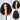 Finger Coil 13x6 Three-Go Wig Real Model