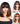 Highlight Bob Glueless Wig With Bangs In 3 Colors