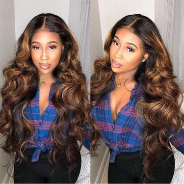 Upgrade Pre Cut Lace | P1b/30 Glueless 6X5 Wear Go Body Wave/Straight Bleach Knots Pre-plucked Easy Wear And Go Wig