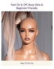 Ombre Ash Blonde 13x6 Three Go Glueless Wig Fast On Fast Off &autoplay