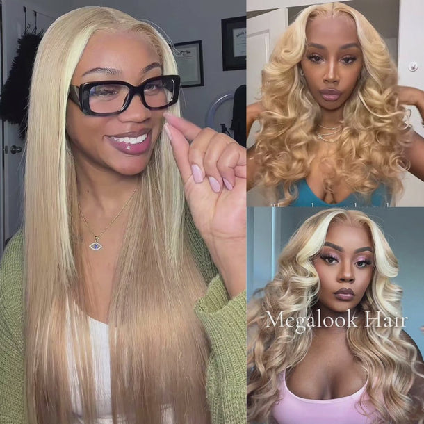 Milk Tea Brown With Highlights 13x6 Glueless Wig Install Video