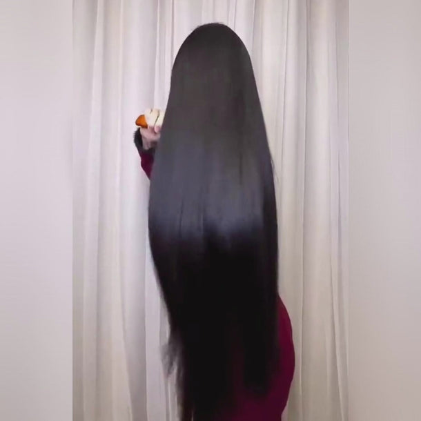 Super Long Straight 13x6 Wig Video