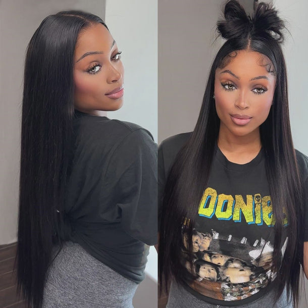 straight 13x6 proangle wigs video &autoplay