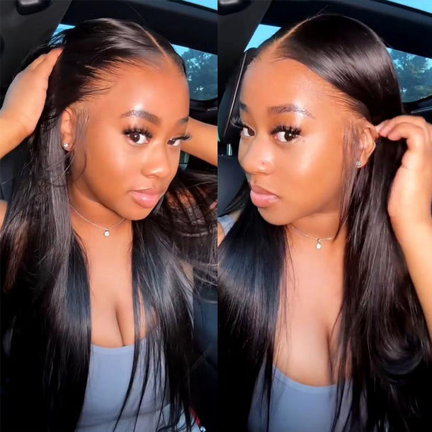 Straight 13x6 Glueless Wig Video Collection