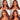 Reddish Brown Straight 13X6 Three Go Glueless Wig Model Show