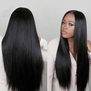 Megalook 28 inch Thick From Top To End 250% Density Wig 13X4 Transparent Lace Frontal Wig