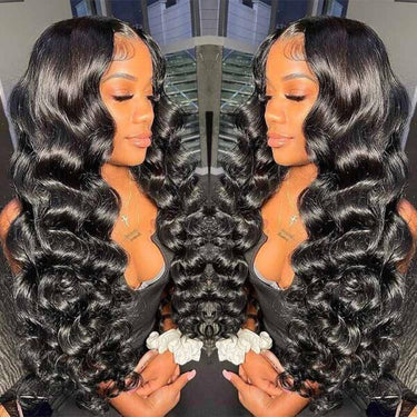 (Super Deal)Megalook 5X5 Lace Closure Wigs High Density Transparent Lace Closure Wigs P4/27 P1B/30 Available